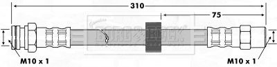 BORG & BECK stabdžių žarnelė BBH7188